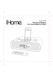 iHome iP99 IB User's Manual