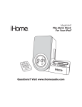 iHome iH41 User's Manual