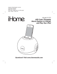 iHome iH150 User's Manual