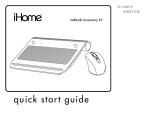 iHome IH-B931NR User's Manual