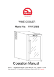 Igloo FRW218B User's Manual