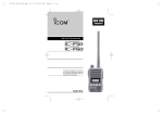 Icom iF60 User's Manual