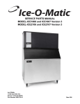 Ice-O-Matic ICE2107 User's Manual