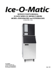 Ice-O-Matic ICE0320W3 User's Manual