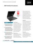 IBM THINKPAD T30 User's Manual