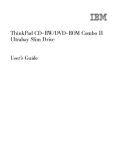IBM ThinkPad 73P3292 User's Manual