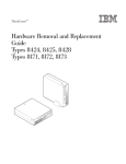 IBM ThinkCentre 8171 User's Manual