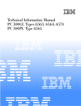 IBM PC 300GL User's Manual