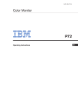 IBM P72 User's Manual