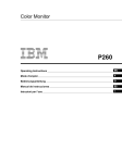 IBM P260 User's Manual