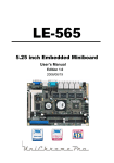 IBM LE-565 User's Manual