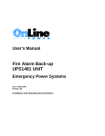 IBM UPS1481 User's Manual