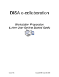 IBM DISA e-collaboration User's Manual