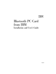 IBM 19K4260 User's Manual