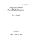IBM Ricoh ImageReader FB735 User's Manual