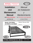 Hytrol Conveyor 199-CREZD User's Manual