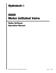 HydroSurge 5600 User's Manual
