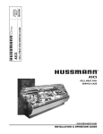 hussman IGSV-ASCS-0303 User's Manual
