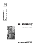 hussman IGUP-AB-0904 User's Manual