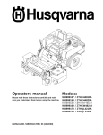 Husqvarna ZTHKH4818A User's Manual