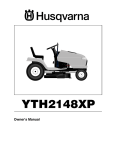 Husqvarna YTH2148XP User's Manual