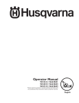 Husqvarna WH3616 User's Manual