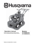 Husqvarna SC18/968981201 User's Manual