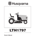 Husqvarna LTH1797 User's Manual