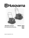 Husqvarna AR25 User's Manual