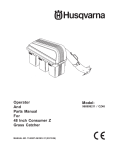Husqvarna 968999211 User's Manual