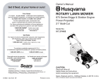 Husqvarna 917.374456 User's Manual