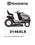 Husqvarna 2146XLS User's Manual