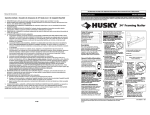 Husky HDN34901 User's Manual