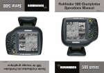 Humminbird 500 SERIES 580 User's Manual