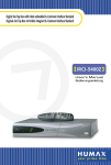 Humax IRCI-5400Z User's Manual