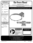 Huffy SR-VDA300U User's Manual