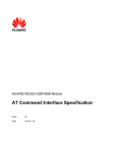 Huawei MG323 User's Manual