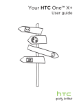 HTC X+ User's Manual