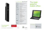 HTC Windows Mobile SmartPhone User's Manual
