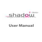 HTC Shadow PHOE100 User's Manual