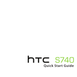 HTC S740 User's Manual