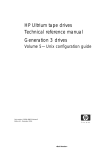 HP Ultrium Tape Drive User's Manual