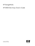 HP XP10000 Owner's Manual