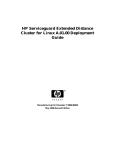 HP serviceguard t2808-90006 User's Manual