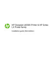 HP LX800 Installation Manual