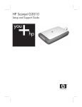 HP SCANJET G 3010 User's Manual