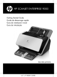 HP Scanjet 9000 Sheet-feed Scanner series Getting Started Guide