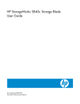 HP SB40c User's Manual