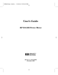 HP Saw E4419B User's Manual
