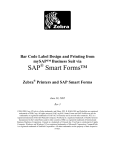 HP SAP Smart Forms and Zeberea Print User's Manual